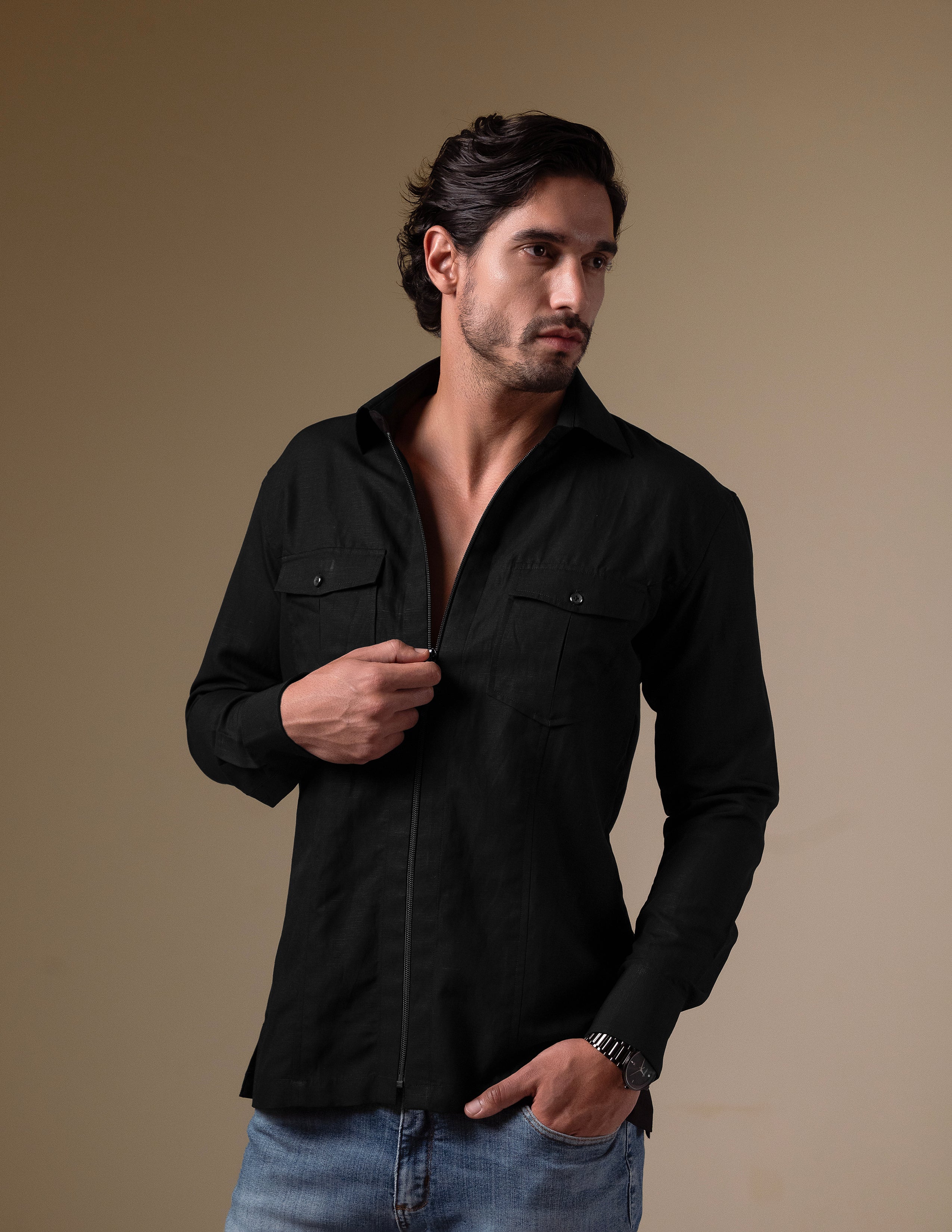 The Black Utility Shirt