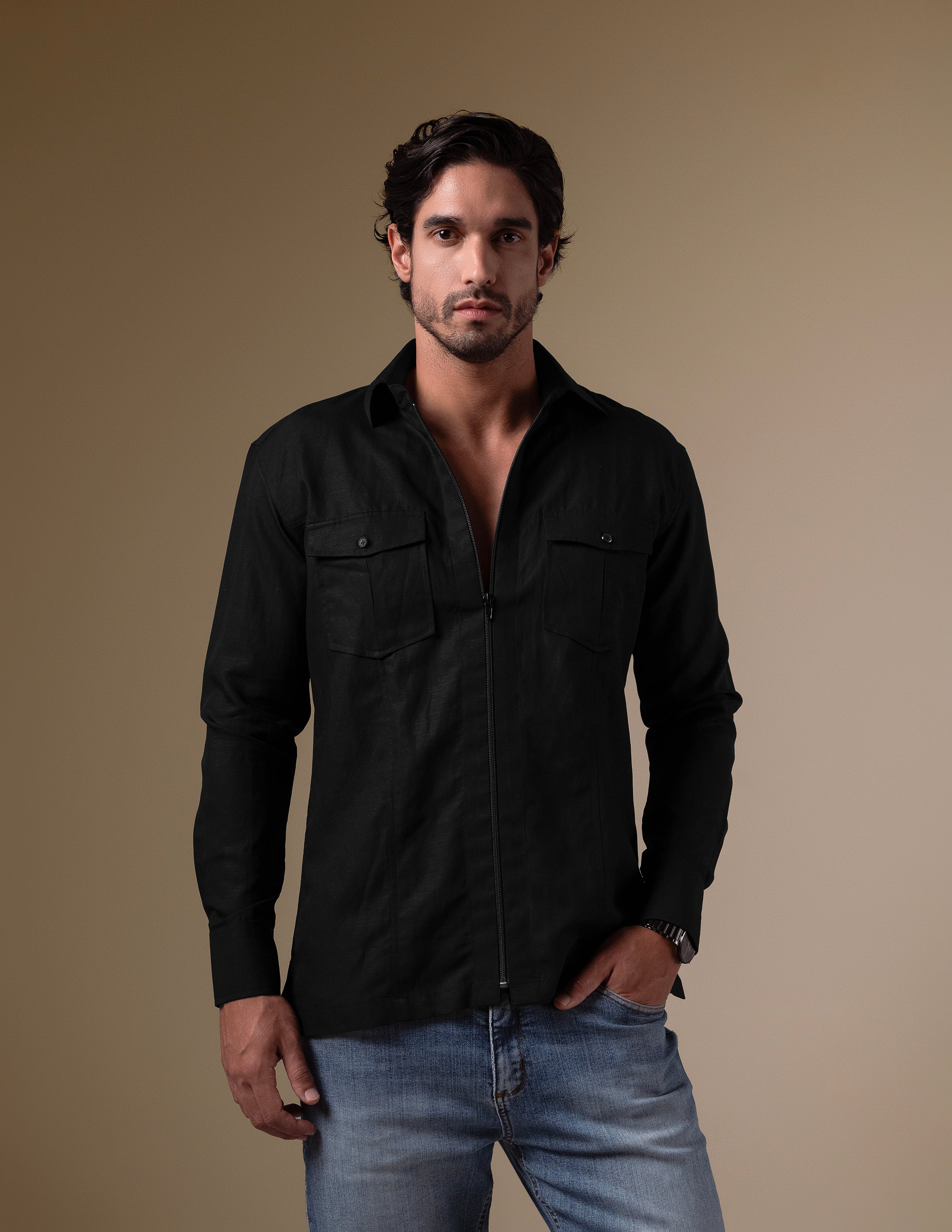 The Black Utility Shirt