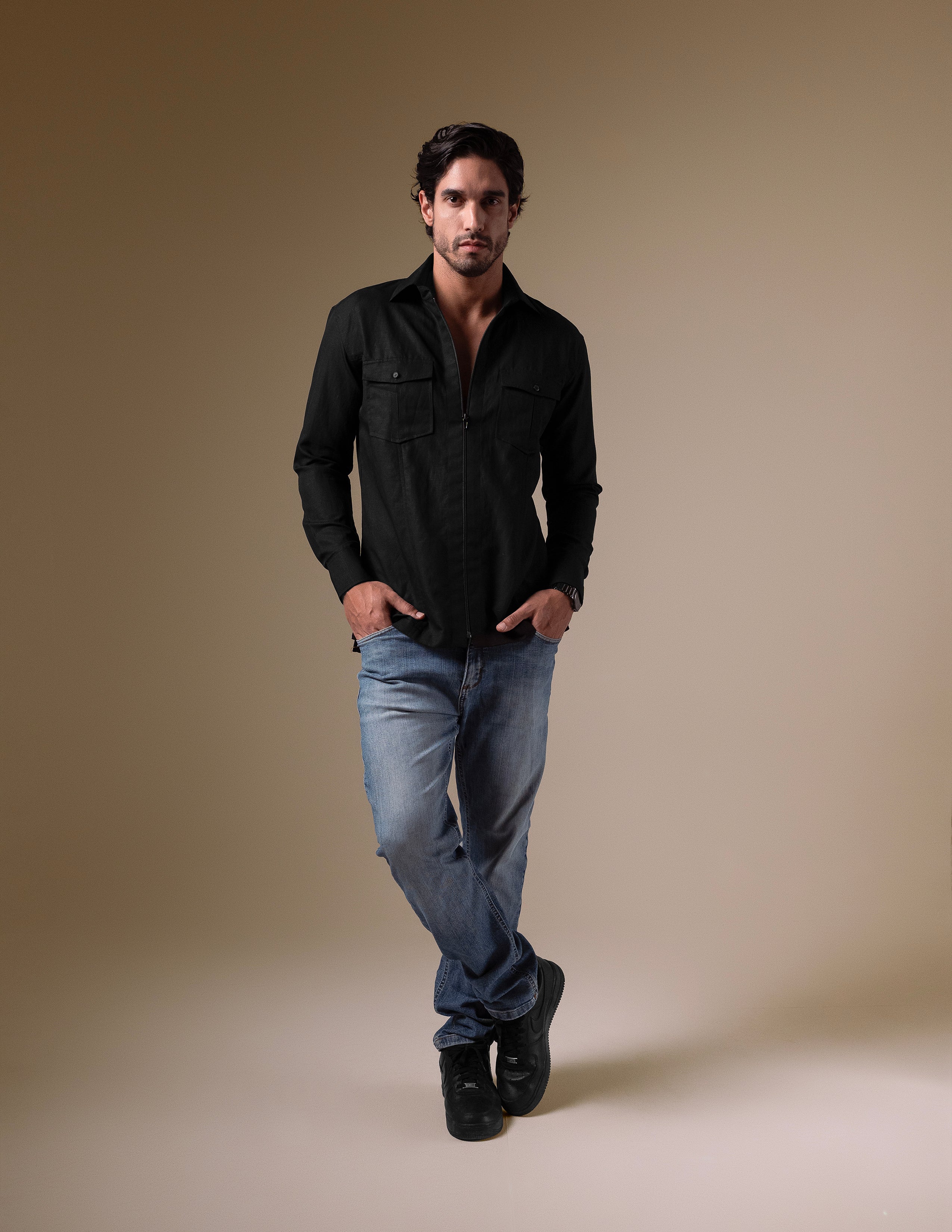 The Black Utility Shirt
