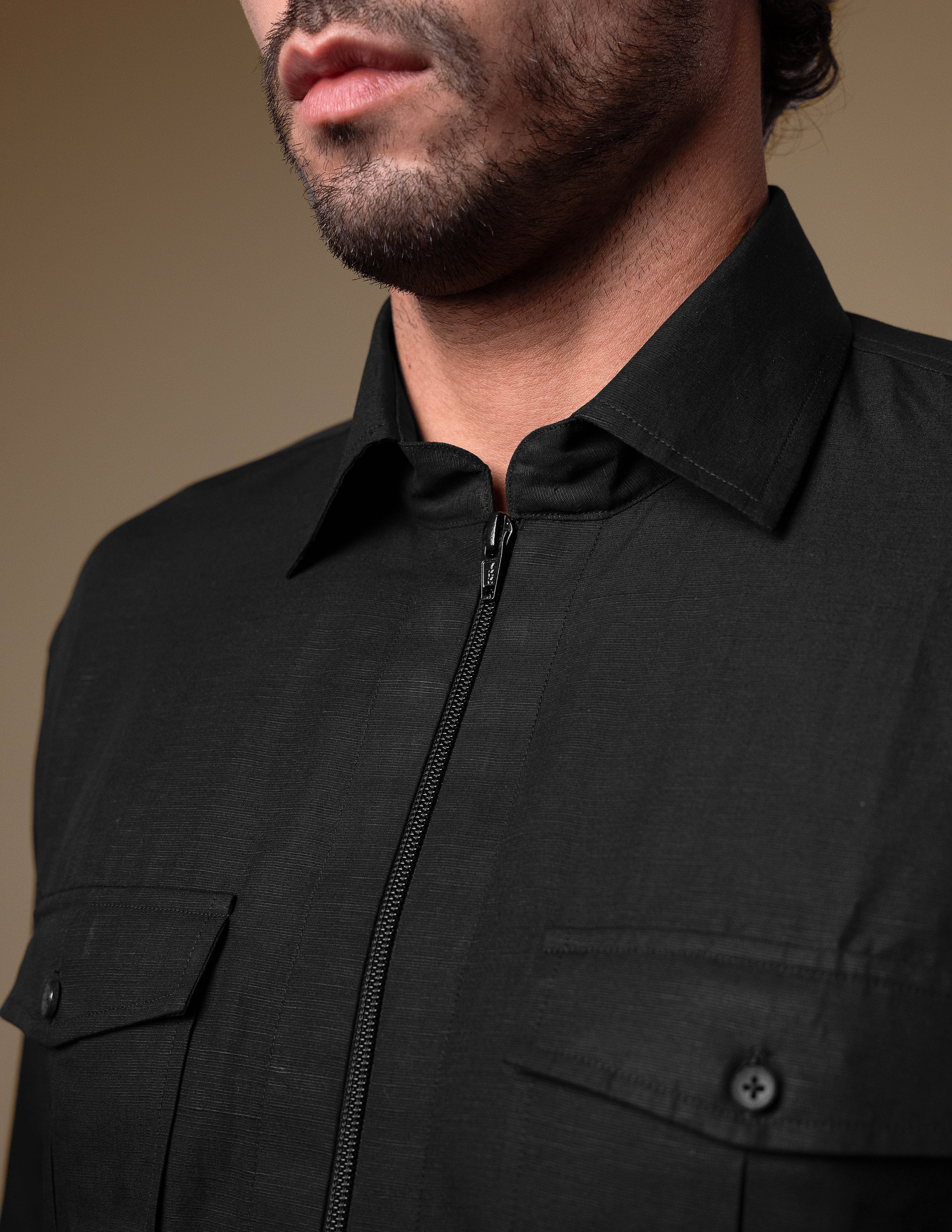 The Black Utility Shirt